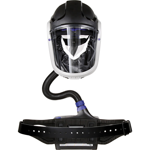 Versaflo Powered Air Purifying Respirator TR-600 Heavy Industrial Kit, Hard Hat & Faceshield, Lithium-Ion Battery Absolute Business Supply