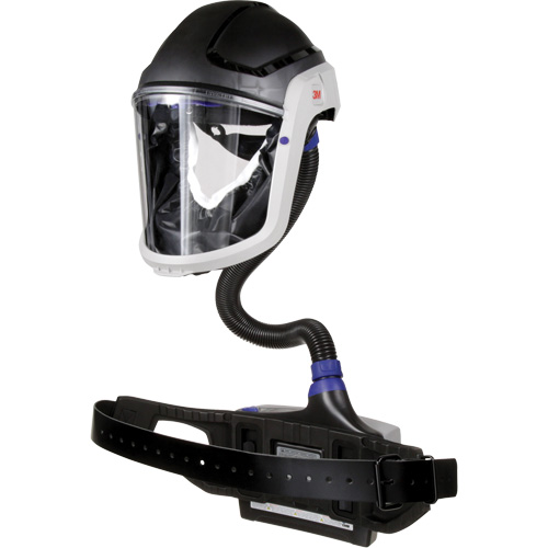 Versaflo Powered Air Purifying Respirator TR-600 Heavy Industrial Kit, Hard Hat & Faceshield, Lithium-Ion Battery Absolute Business Supply