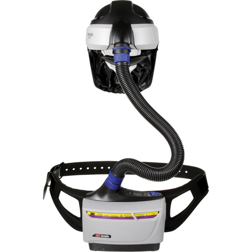 Versaflo Powered Air Purifying Respirator TR-600 Heavy Industrial Kit, Hard Hat & Faceshield, Lithium-Ion Battery Absolute Business Supply