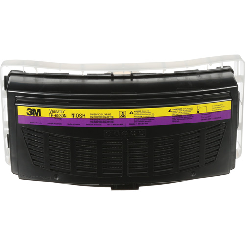 Cartouche pour appareils de protection respiratoire (APR) &agrave; &eacute;puration d'air motoris&eacute; Versaflo, Gaz acide/Vapeur organique, Paquet de 1 Absolute Business Supply
