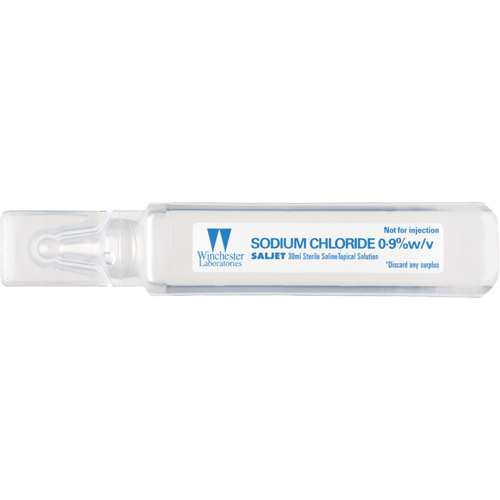 Saljet Single Dose Saline Solution, 1.01 oz. Absolute Business Supply