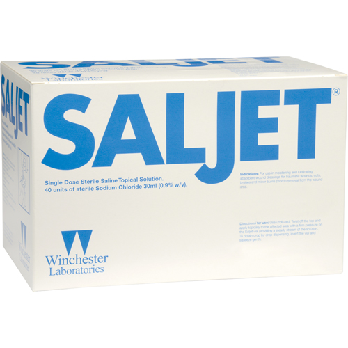 Saljet Single Dose Saline Solution, 1.01 oz. Absolute Business Supply