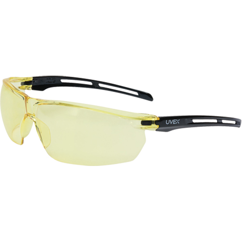 Lunettes de s&eacute;curit&eacute; &eacute;tanches Uvex Tirade, Lentille Ambr&eacute;e, Antibu&eacute;e, ANSI Z87+/R&eacute;pond ou surpasse la norme CSA Z94.3 Absolute Business Supply