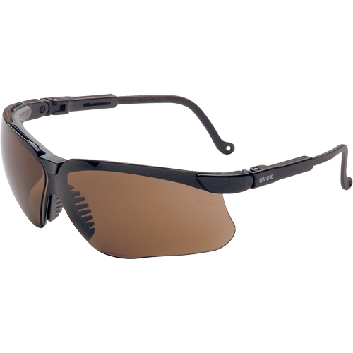 Lunettes de s&eacute;curit&eacute; Uvex Genesis avec lentilles HydroShield, Lentille Brun, Antibu&eacute;e, R&eacute;pond ou surpasse la norme CSA Z94.3 Absolute Business Supply