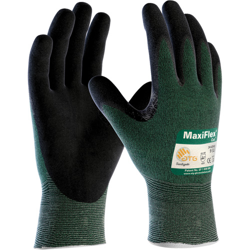 Gants en tricot sans coutures MaxiFlex Cut ATG, Taille T-petit, Calibre 15, Rev&ecirc;tement Mousse de nitrile, Enveloppe en Poly&eacute;thyl&egrave;ne, ANSI/ISEA 105 niveau 2/EN 388 niveau 3 Absolute Business Supply