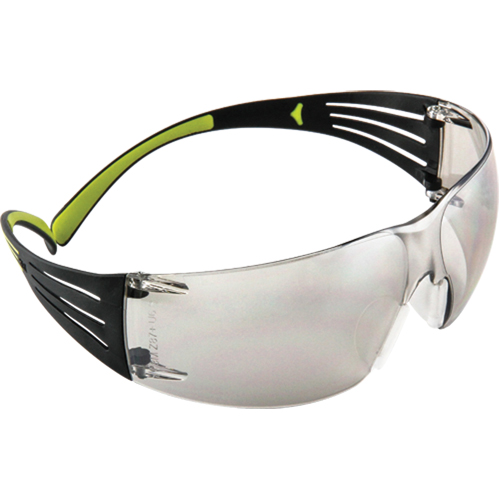 Lunettes de s&eacute;curit&eacute; SecureFit s&eacute;rie 400, Lentille Miroir int&eacute;rieur/ext&eacute;rieur, Anti-&eacute;gratignures, ANSI Z87+/R&eacute;pond ou surpasse la norme CSA Z94.3 Absolute Business Supply