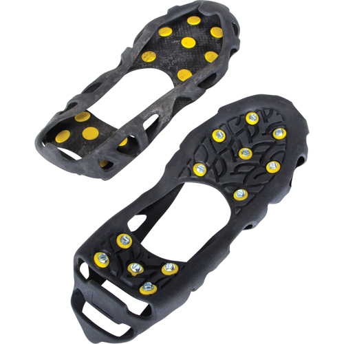 Semelle antid&eacute;rapante robuste pour la glace, Acier, Traction Crampon, Moyen Absolute Business Supply