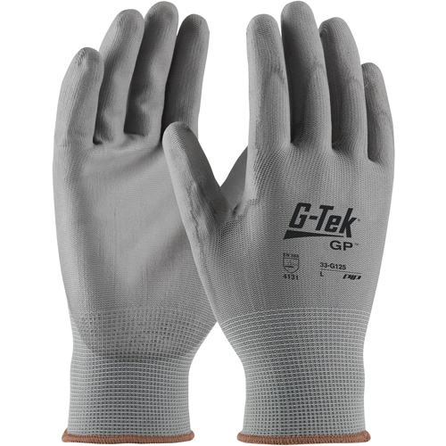 G-Tek 33G-165 Coated Gloves, 9/Large, Polyurethane Coating, 13 Gauge, Nylon Shell Absolute Business Supply