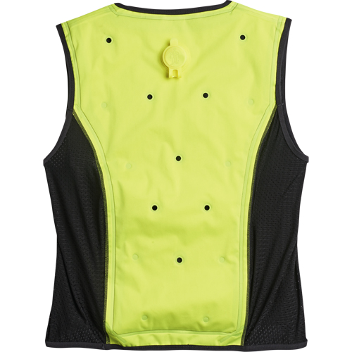 Chill-Its&reg; 6685 Dry Evaporative Cooling Vests, Medium, High Visibility Lime-Yellow Absolute Business Supply