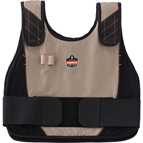 6215 Phase Change Cooling Vests, Small/Medium, Khaki Absolute Business Supply