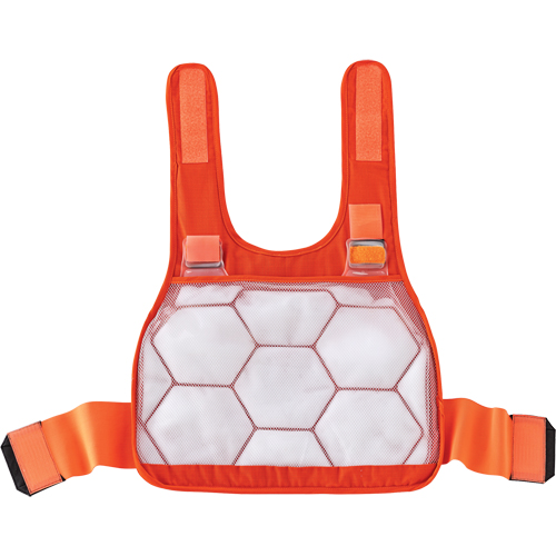 6215HV Phase Change Cooling Vests, Small/Medium, Orange Absolute Business Supply