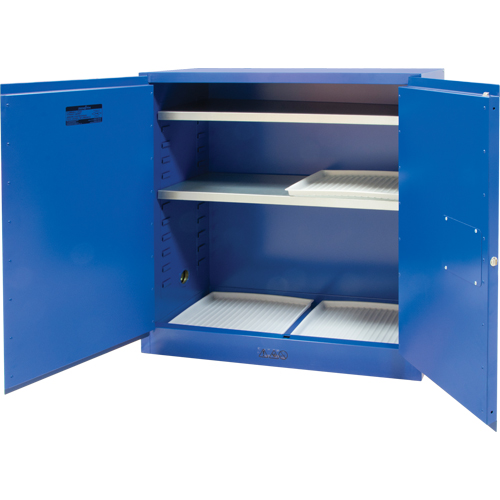 Armoire pour liquides corrosifs, 30 gal., 43" x 44" x 18" Absolute Business Supply