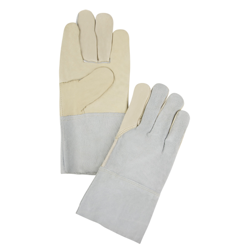 Gants de travail d'usage standard, T-Grand, Paume en Cuir fleur de vache Absolute Business Supply