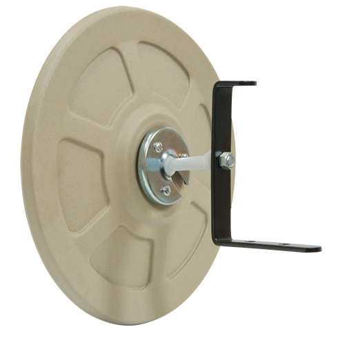 Convex Mirror with Bracket, Indoor/Outdoor, 12" Diameter Absolute Business Supply
