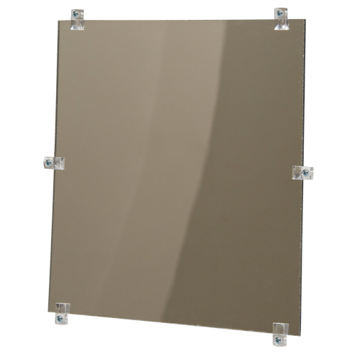 Flat Mirror, 18" H x 30" W, Unframed Absolute Business Supply