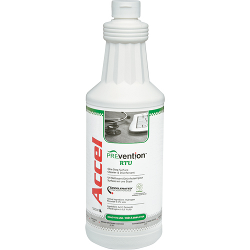 Peroxyde d'hydrog&egrave;ne PREVention Accel, Serviette, Antiseptique Absolute Business Supply