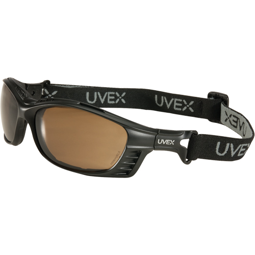 Uvex&reg; Livewire Safety Glasses with HydroShield Lenses, Espresso Lens, Anti-Fog, Meets/Exceeds CSA Z94.3 Absolute Business Supply