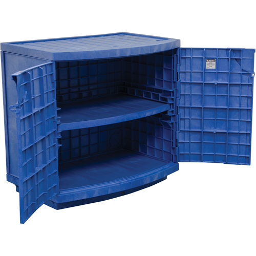 Armoire en poly&eacute;thyl&egrave;ne pour produits corrosifs et acides, 24 gal., 36" x 35" x 25" Absolute Business Supply
