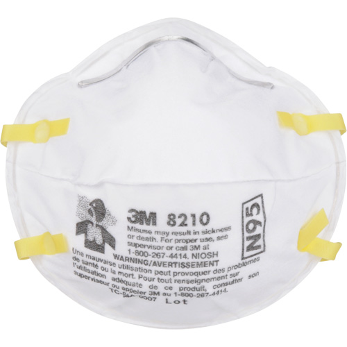 Respirateurs contre les particules 8210, N95, Certifi&eacute; NIOSH Absolute Business Supply