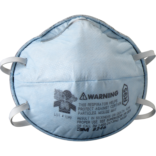 Respirateurs contre les particules 8246, R95, Certifi&eacute; NIOSH Absolute Business Supply