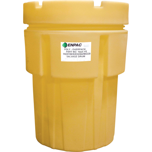 Poly-Overpack&reg; 65 Salvage Drum, 65 US gal., Stationary Absolute Business Supply