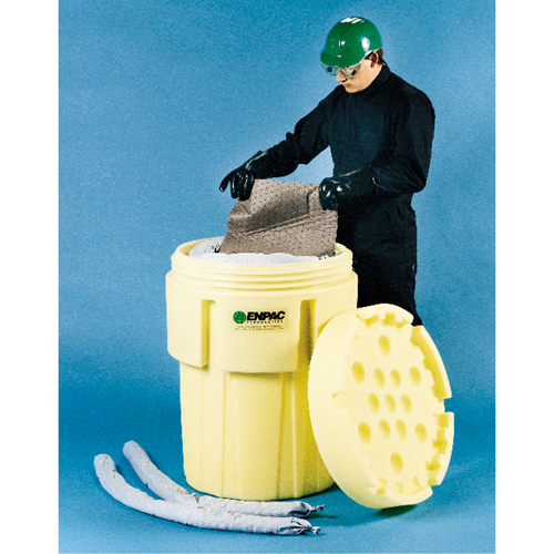 Poly-Overpack&reg; 65 Salvage Drum, 65 US gal., Stationary Absolute Business Supply