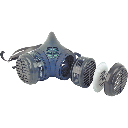 8000 Series Assembled Respirator, Elastomer/Thermoplastic, Medium Absolute Business Supply