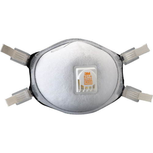 Respirateurs contre les particules 8214 pour soudage, N95, Certifi&eacute; NIOSH Absolute Business Supply