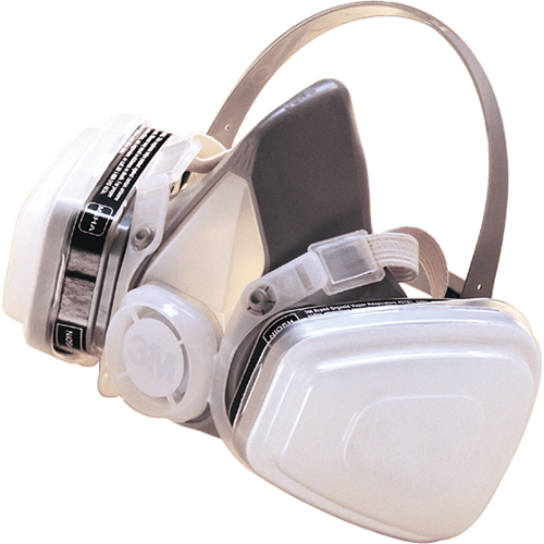 Respirateur jetable &agrave; demi-masque P95 peinture &agrave; pulv&eacute;riser/pesticides, &eacute;lastom&egrave;re/Thermoplastique, Moyen Absolute Business Supply