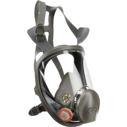 Respirateur r&eacute;utilisable &agrave; masque complet s&eacute;rie 6000, &eacute;lastom&egrave;re/Silicone/Thermoplastique, Grand Absolute Business Supply