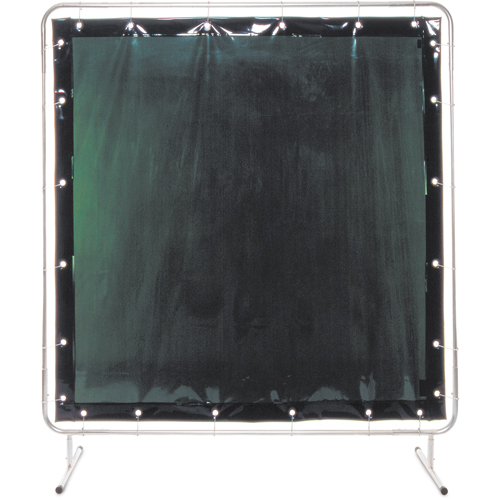Welding Screen and Frame, Green, 5' x 5' Absolute Business Supply