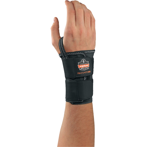 ProFlex&reg; 4010 Double Strap Wrist Support, Elastic, Left Hand, Medium Absolute Business Supply