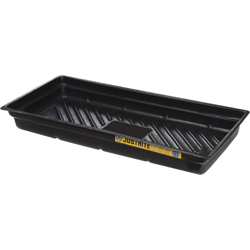 EcoPolyBlend Spill Tray, 38" L x 26" W x 5.5" H, 20 gal. Spill Capacity Absolute Business Supply