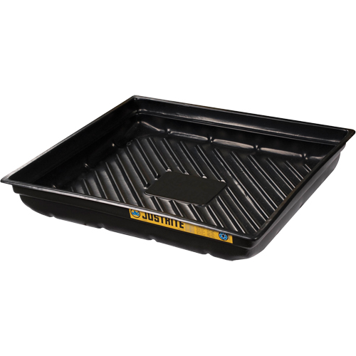 EcoPolyBlend Spill Tray, 37.75" L x 34" W x 5.5" H, 23 US gal. Spill Capacity Absolute Business Supply