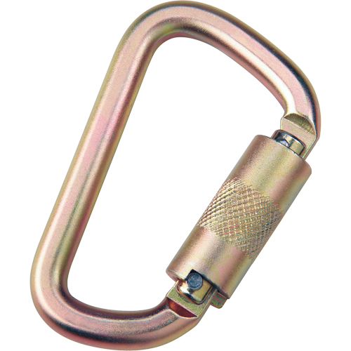 Anchorage Connecting Carabiner, Steel, 420 lbs. Capacity Absolute Business Supply