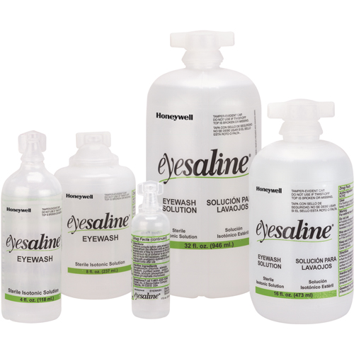 Saline Eyewash Bottles, Full Bottle, 4 oz. Absolute Business Supply