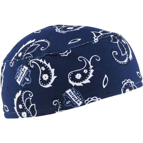 Chill-Its&reg; 6630 Cooling Skull Caps, Navy Blue Absolute Business Supply