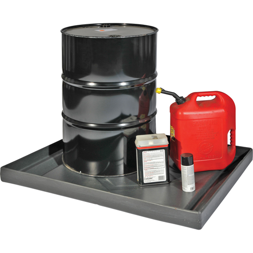 Econo Spill Shells, 45" L x 35" W x 5" H, 21.5 US gal. Spill Capacity Absolute Business Supply