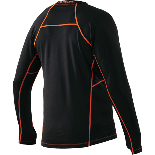 Maillots thermiques &agrave; manches longues, Hommes, Moyen, Noir Absolute Business Supply