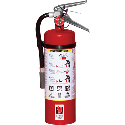 Extincteur d'incendie, ABC, Capacit&eacute; 5 lb Absolute Business Supply