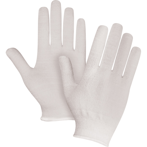 Premium String Knit Gloves, Cotton/Nylon, Medium Absolute Business Supply