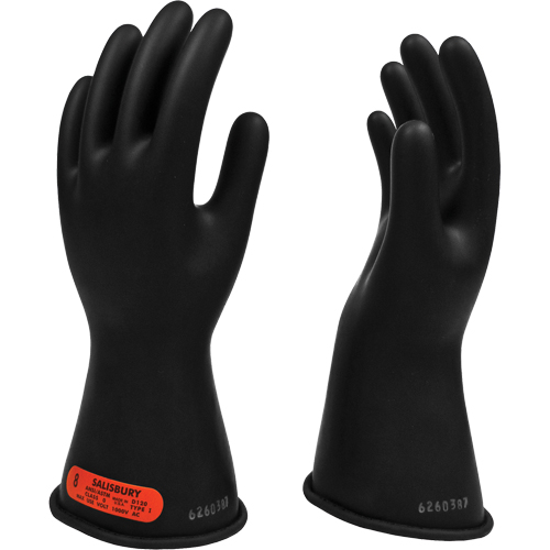 Gants isolants en caoutchouc Salisbury, ASTM classe 0, Taille 10, 11" lo Absolute Business Supply