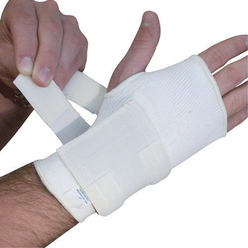 Ambidextrous Wrist Supports, Cotton/Elastic, Small Absolute Business Supply