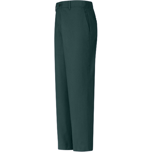 Pantalons industriels Durakap, Poly-coton, Vert, Taille 28, Entrejambe 36 Absolute Business Supply