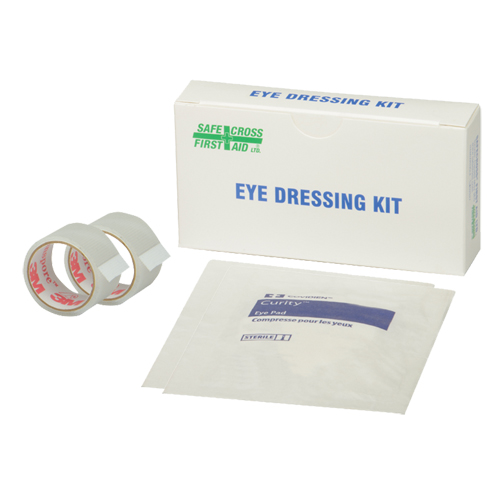 Trousse de pansements (2 tampons & ruban), Oculaire, Classe 1 Absolute Business Supply