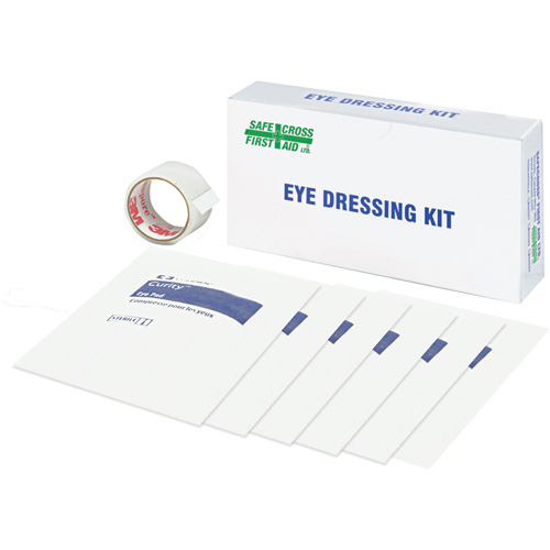 Dressing Kit (6 Pads, Tape), Eye, Class 1 Absolute Business Supply