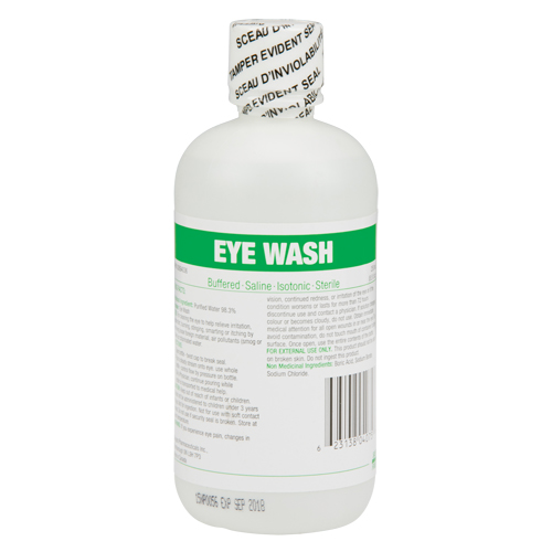Douche oculaire, Bouteille Plein, 250 ml Absolute Business Supply