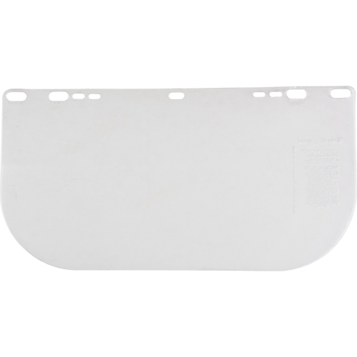 Visi&egrave;re plate transparente F20, Polycarbonate, Teinte Transparent Absolute Business Supply
