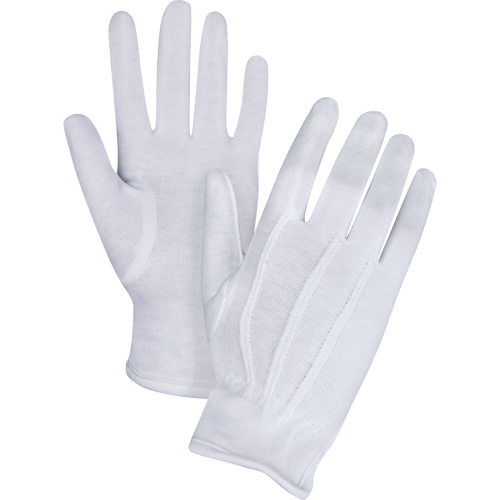 Parade/Waiter's Gloves, Cotton, Hemmed Cuff, X-Large Absolute Business Supply