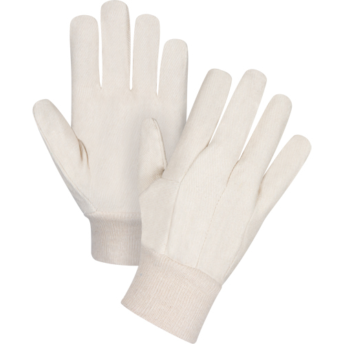Gants en toile de coton, 8 oz, Moyen Absolute Business Supply